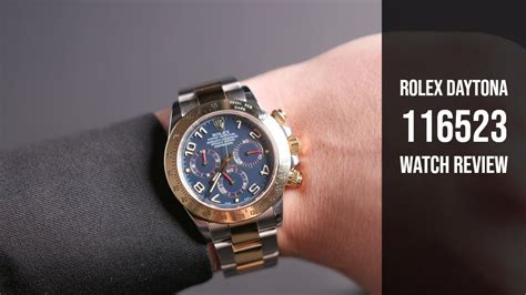 rolex 116523 blue review
